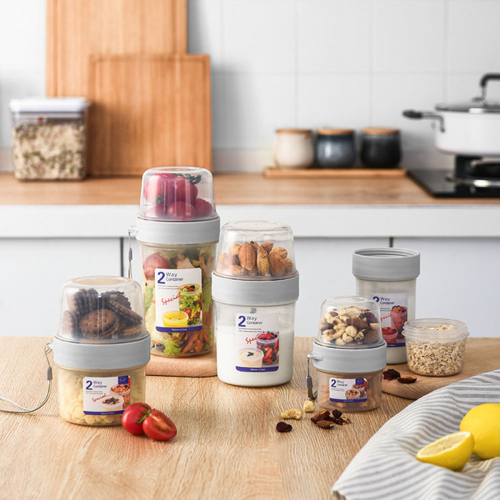 Portable Double Layer Food Pre - Baby Food Jars With Lids review and price