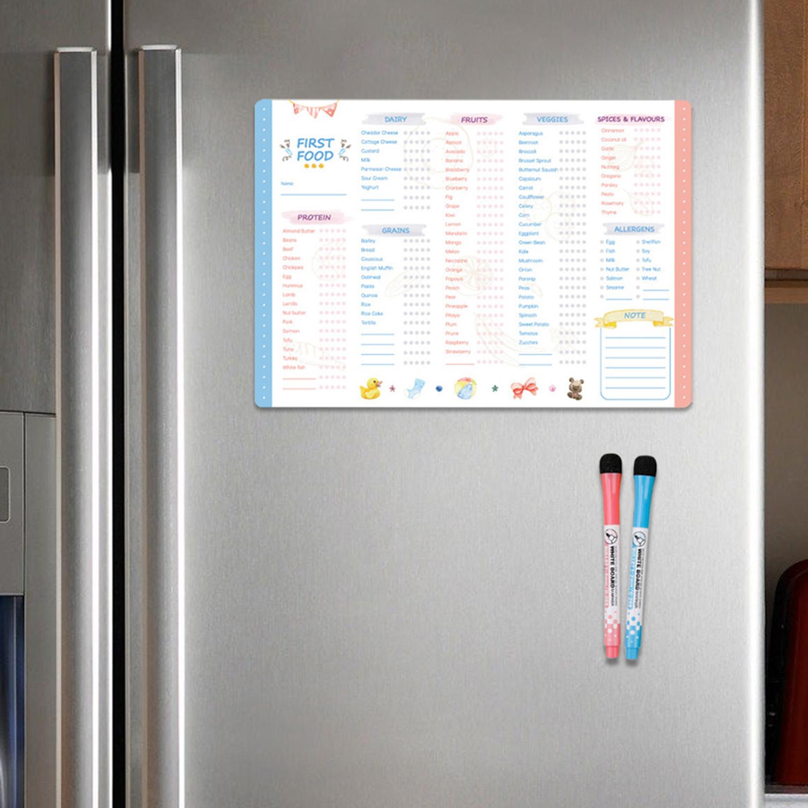 Baby First Foods Checklist Mag - Baby Food Menu review and price