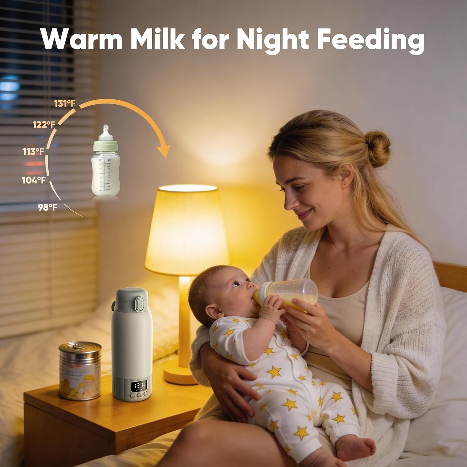 Portable Bottle Warmer, 17oz L - Baby Food Warmer review and price
