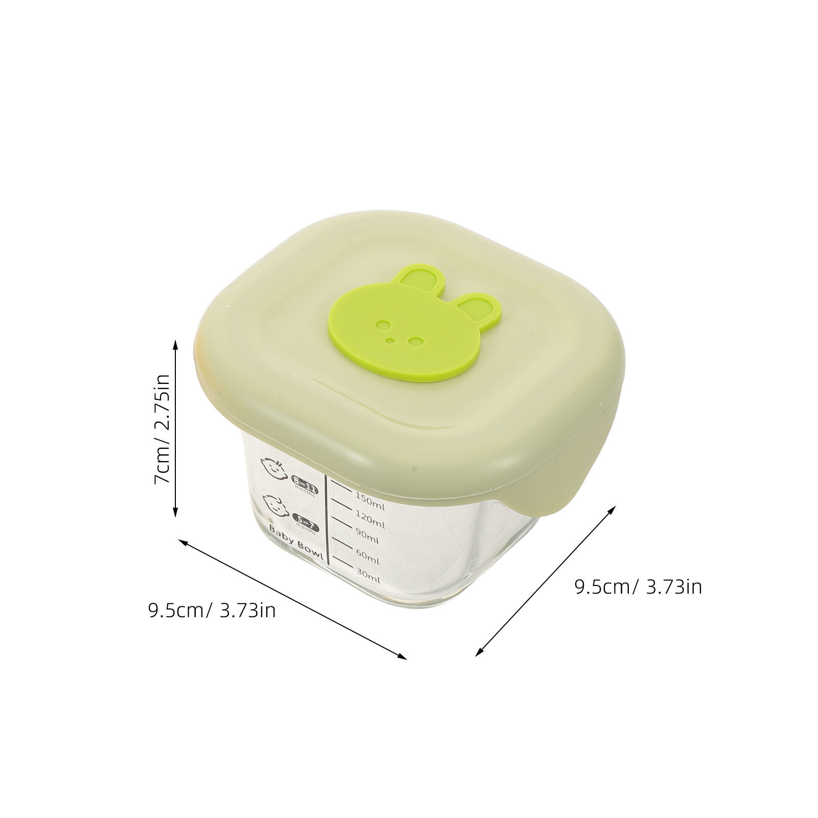 2Pcs Baby Food Storage Contain - Baby Food Jars With Lids review and price
