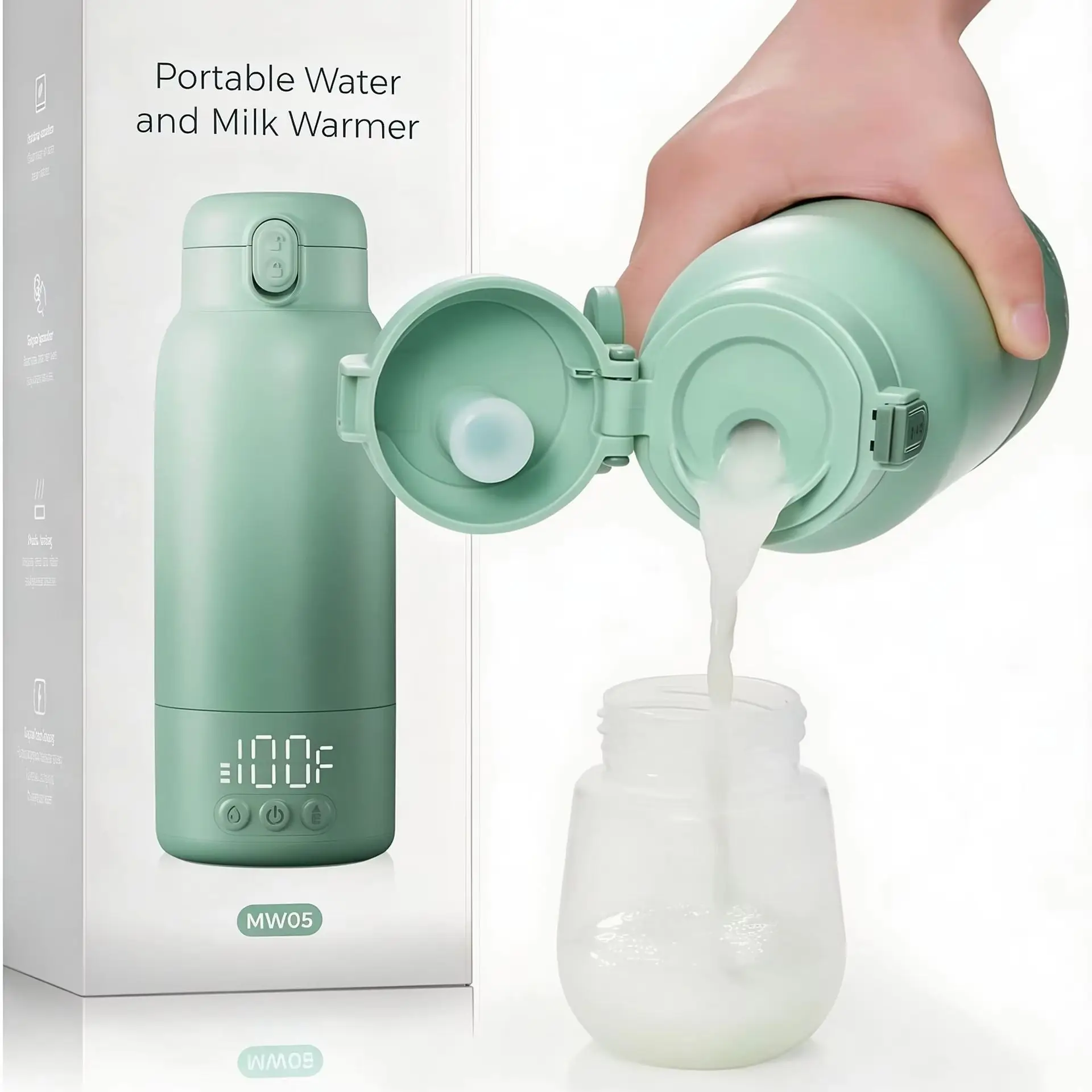 Portable Bottle Warmer for Tra - Baby Food Warmer review and price