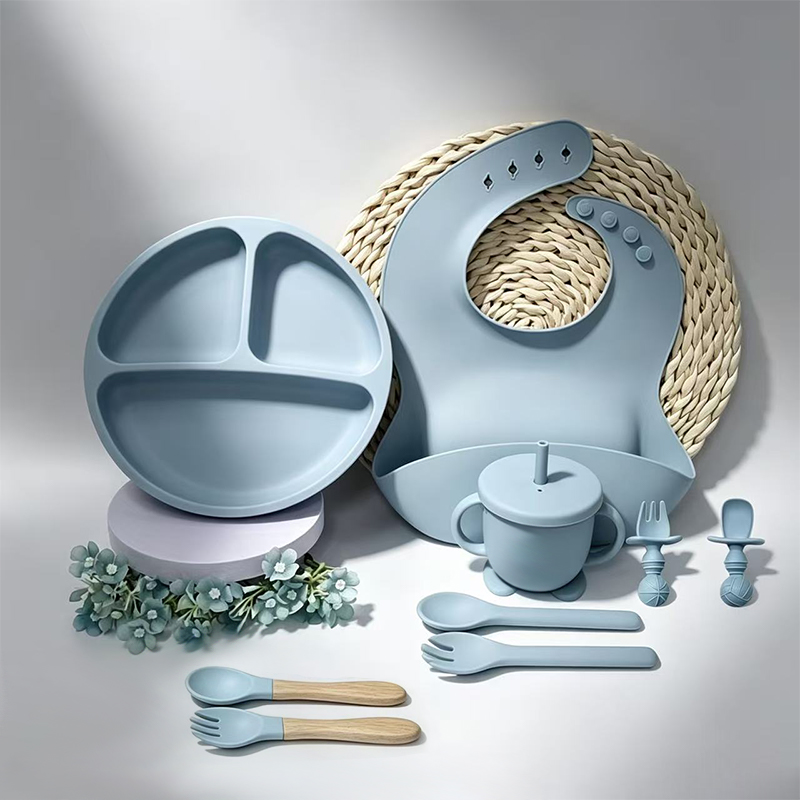 9pcs Silicone Baby Feeding Set - Baby Food Menu review and price